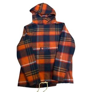 Kith Flannel Pullover Hoodie Size S